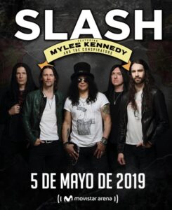 slash en concierto