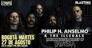 Phil Anselmo Pantera en Bogotá 2019