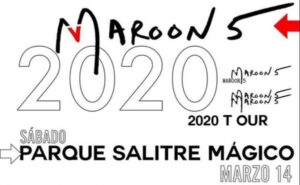 maroon 5 en colombia 2020 vitrina rock