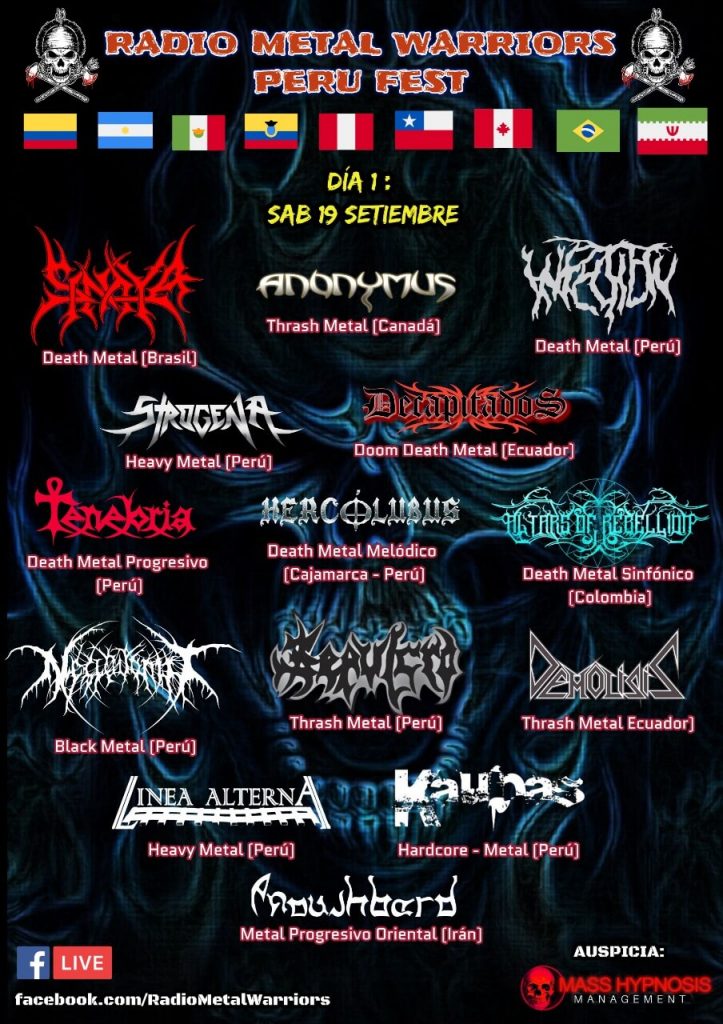 Radio Metal Warriors Perú Fest