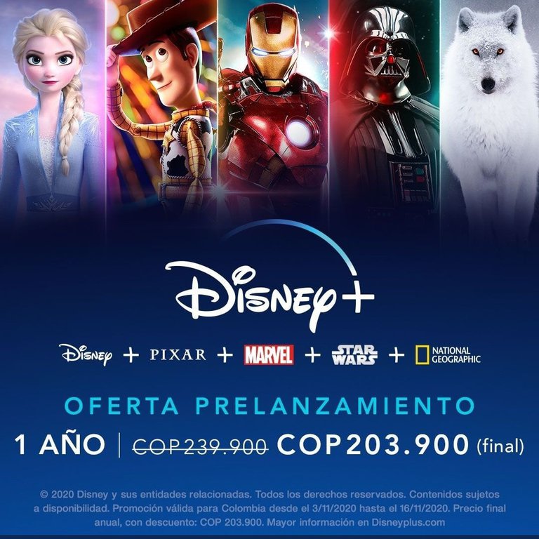 Disney Plus Ofertas