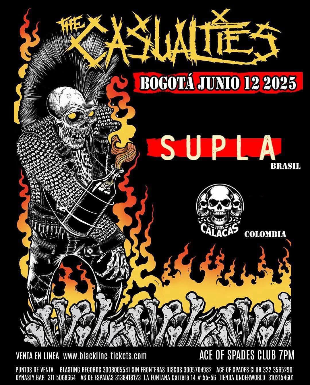 The Casualties Bogotá 2025