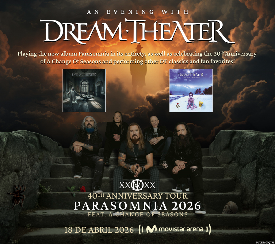 Dream teather en bogotá colombia 2026