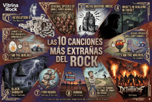 10 canciones más extrañas del rock