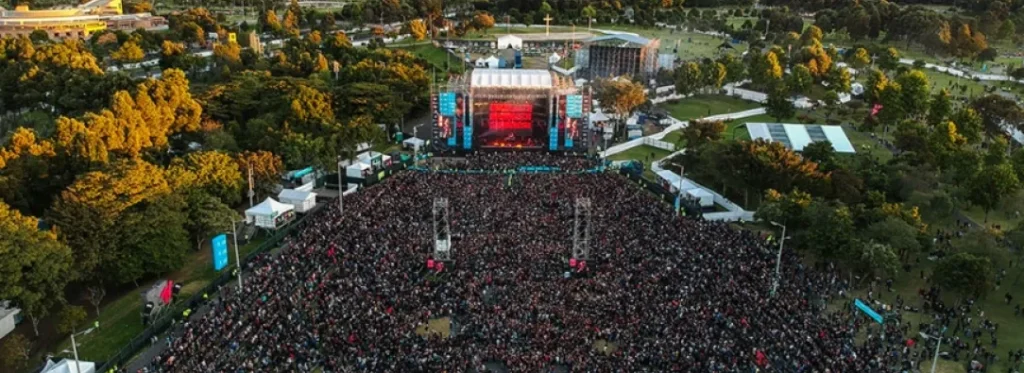 rock al parque 30 años bogota