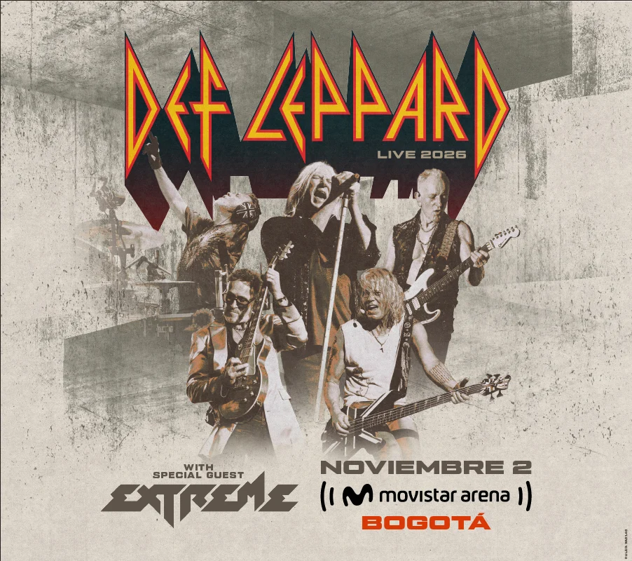 def leppard en bogota colombia 2026