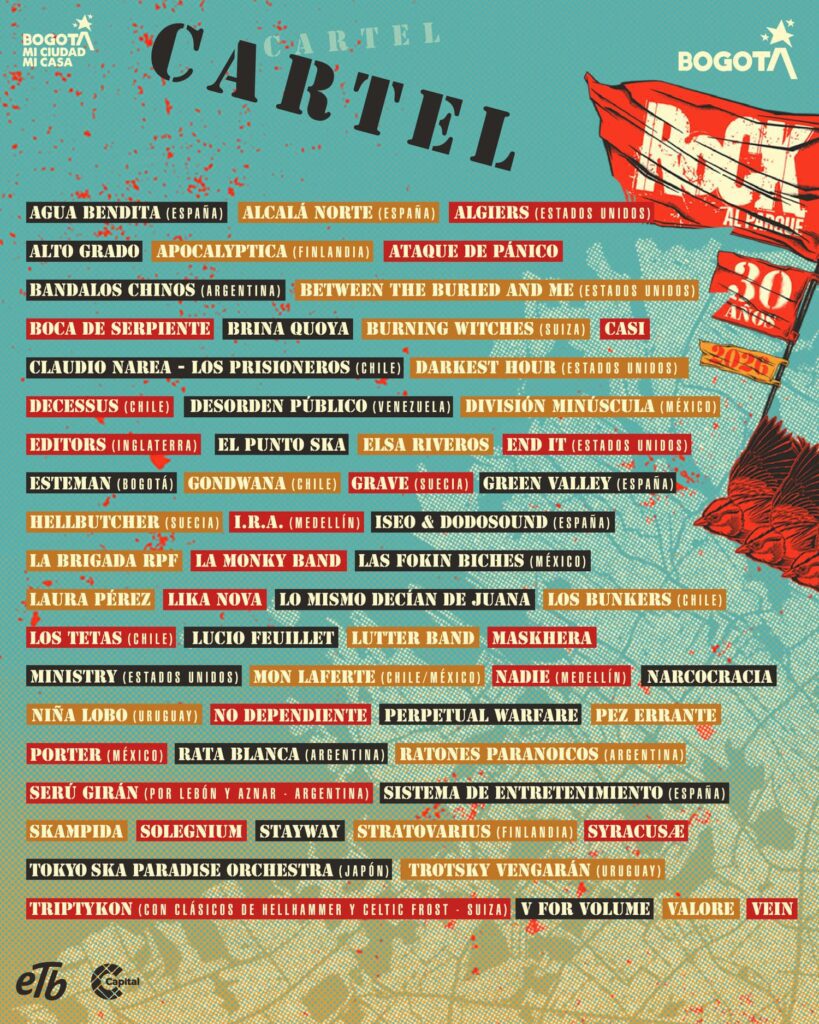 CARTEL - ROCK AL PARQUE 2026
